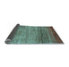 Sideview of Abstract Light Blue Contemporary Rug, con2837lblu