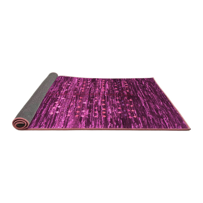 Sideview of Abstract Pink Contemporary Rug, con2838pnk