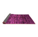 Sideview of Abstract Pink Contemporary Rug, con2838pnk