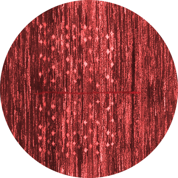 Abstract Red Contemporary Rug, con2838red