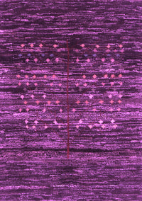 Abstract Purple Contemporary Rug, con2838pur