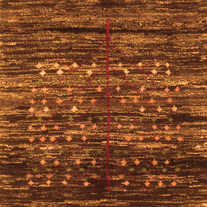 Serging Thickness of Machine Washable Abstract Orange Contemporary Area Rugs, wshcon2838org