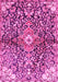 Abstract Pink Contemporary Rug, con2839pnk