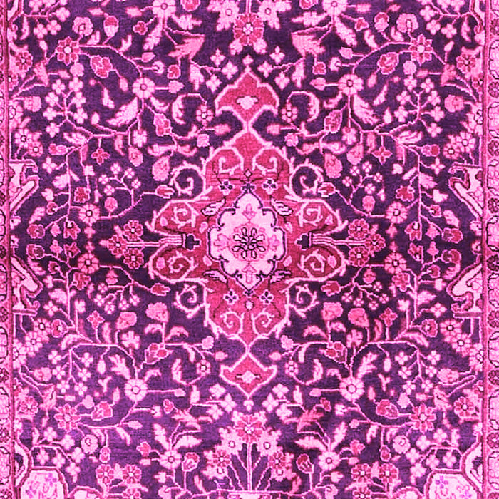 Abstract Pink Contemporary Rug, con2839pnk