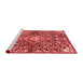 Contemporary Red Washable Rugs