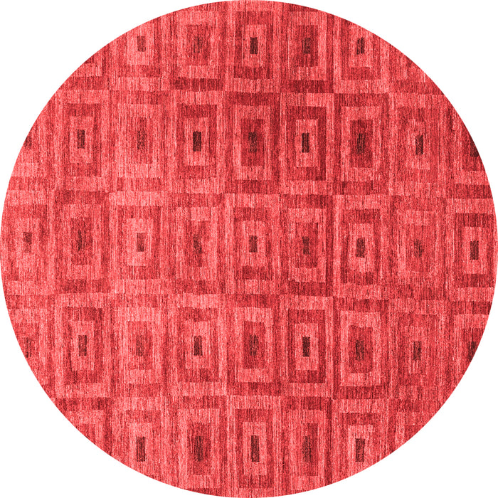Abstract Red Contemporary Rug, con283red