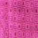 Square Abstract Pink Contemporary Rug, con283pnk