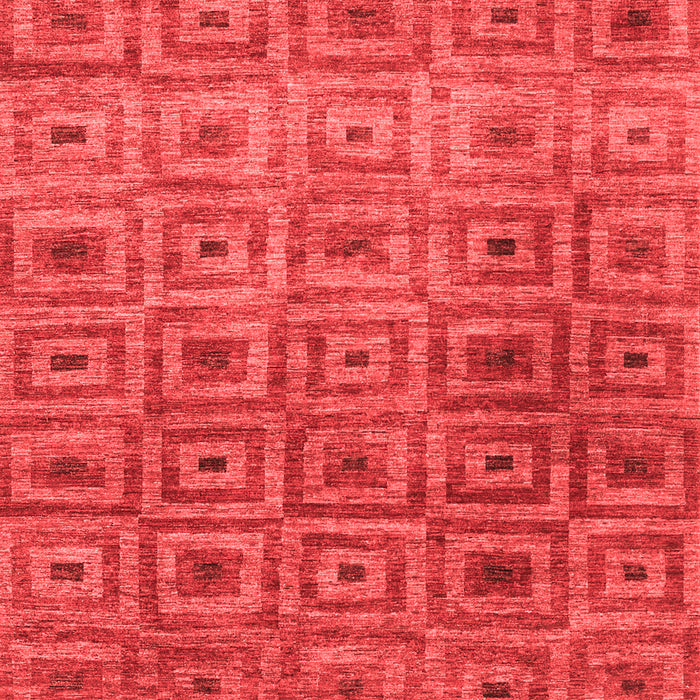 Abstract Red Contemporary Area Rugs