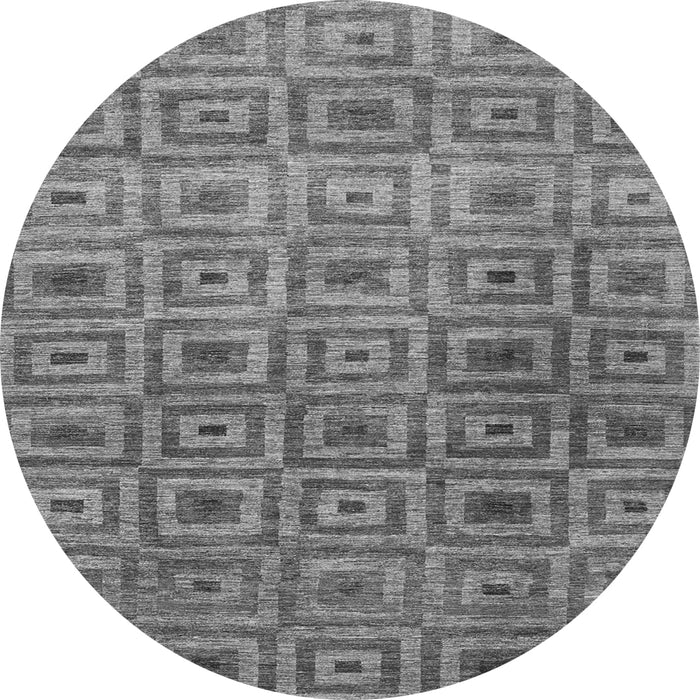 Machine Washable Abstract Gray Contemporary Rug, wshcon283gry