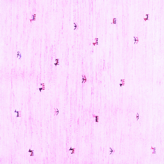 Square Solid Purple Modern Rug, con2840pur