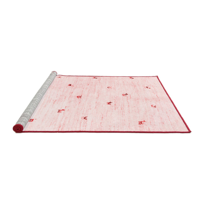 Modern Red Washable Rugs