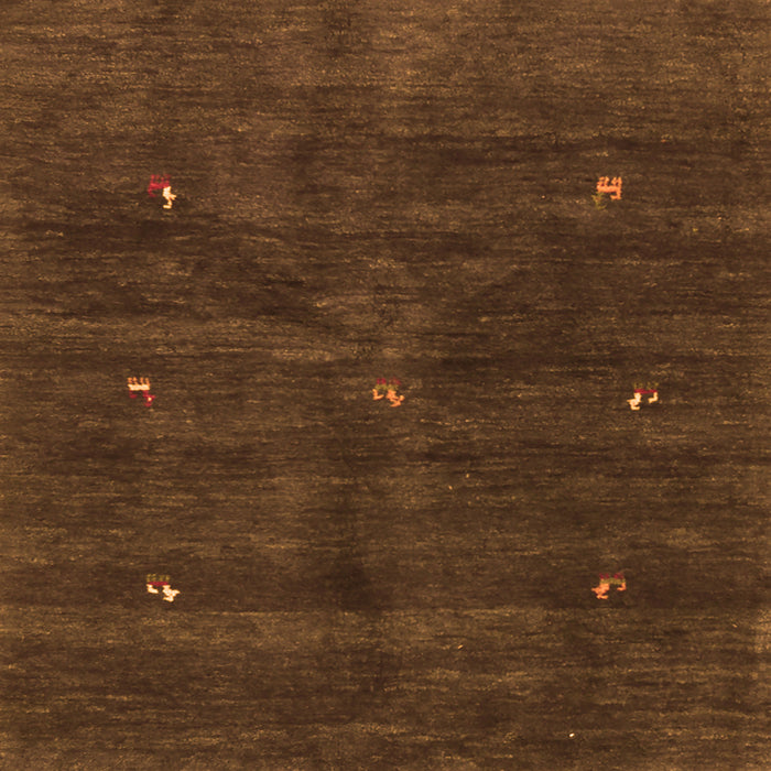 Round Machine Washable Abstract Orange Contemporary Area Rugs, wshcon2841org