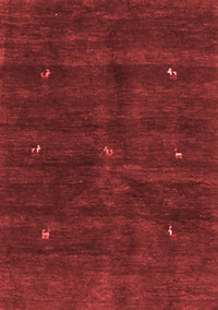 Abstract Red Contemporary Rug, con2841red