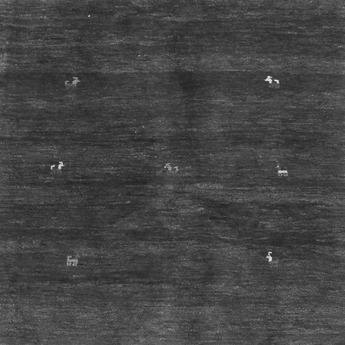 Round Machine Washable Abstract Gray Contemporary Rug, wshcon2841gry