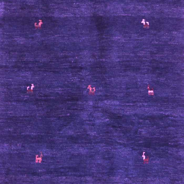 Abstract Purple Contemporary Rug, con2841pur