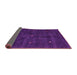 Sideview of Abstract Pink Contemporary Rug, con2841pnk