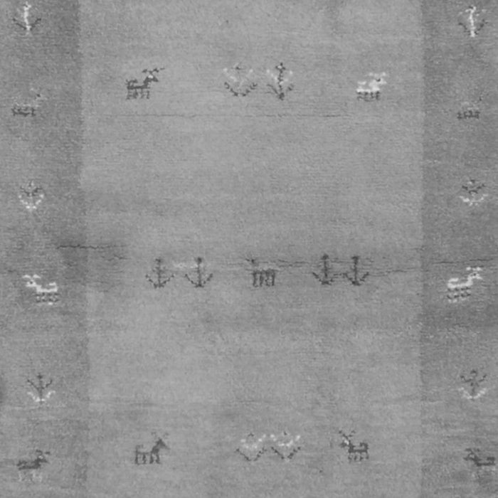 Serging Thickness of Machine Washable Oriental Gray Traditional Rug, wshcon2842gry