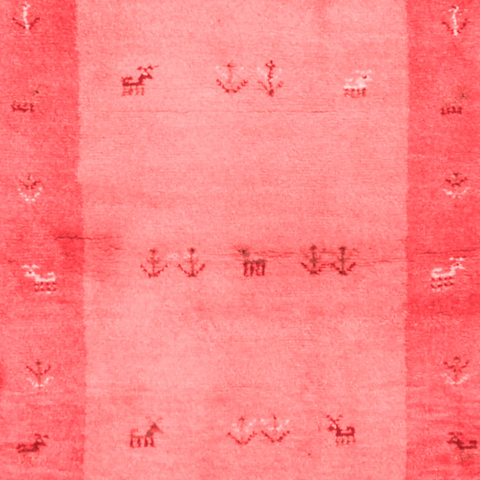 Machine Washable Oriental Red Traditional Rug, wshcon2842red