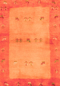 Oriental Orange Traditional Rug, con2842org