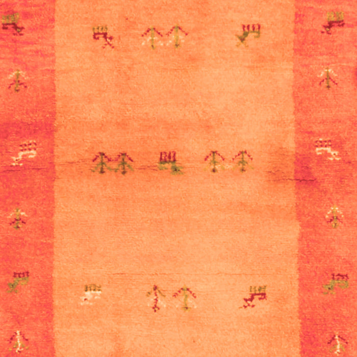 Oriental Orange Traditional Rug, con2842org