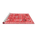 Contemporary Red Washable Rugs