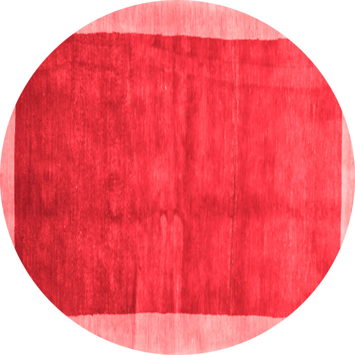 Abstract Red Contemporary Rug, con2844red
