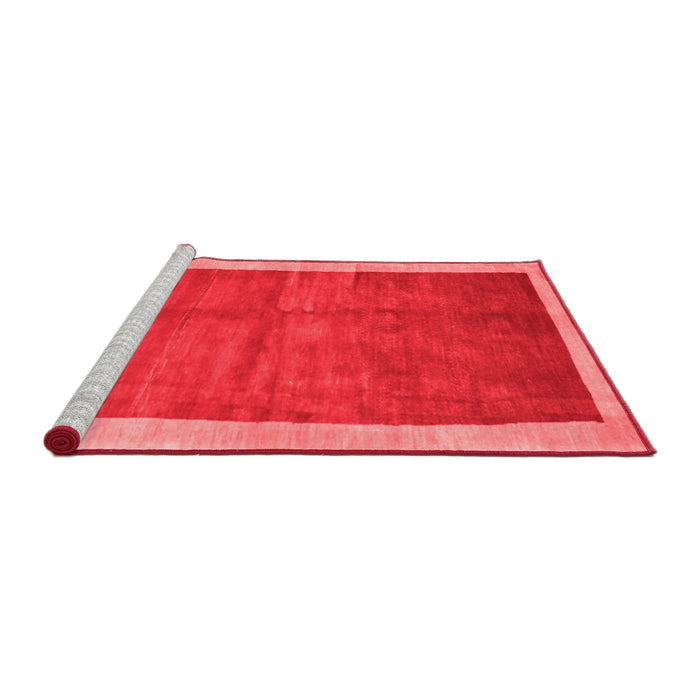 Contemporary Red Washable Rugs