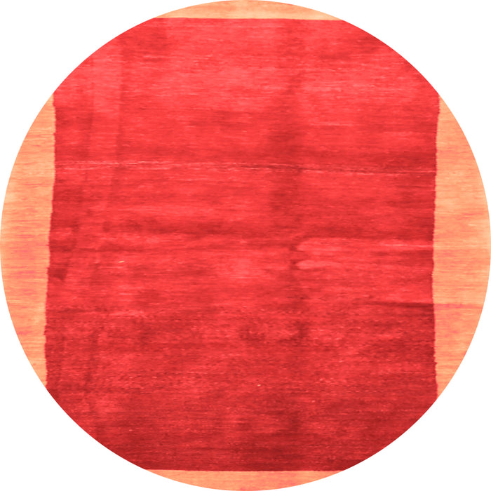 Machine Washable Abstract Orange Contemporary Area Rugs, wshcon2844org