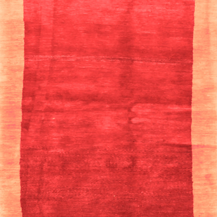 Serging Thickness of Machine Washable Abstract Orange Contemporary Area Rugs, wshcon2844org