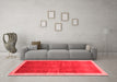 Contemporary Red Washable Rugs