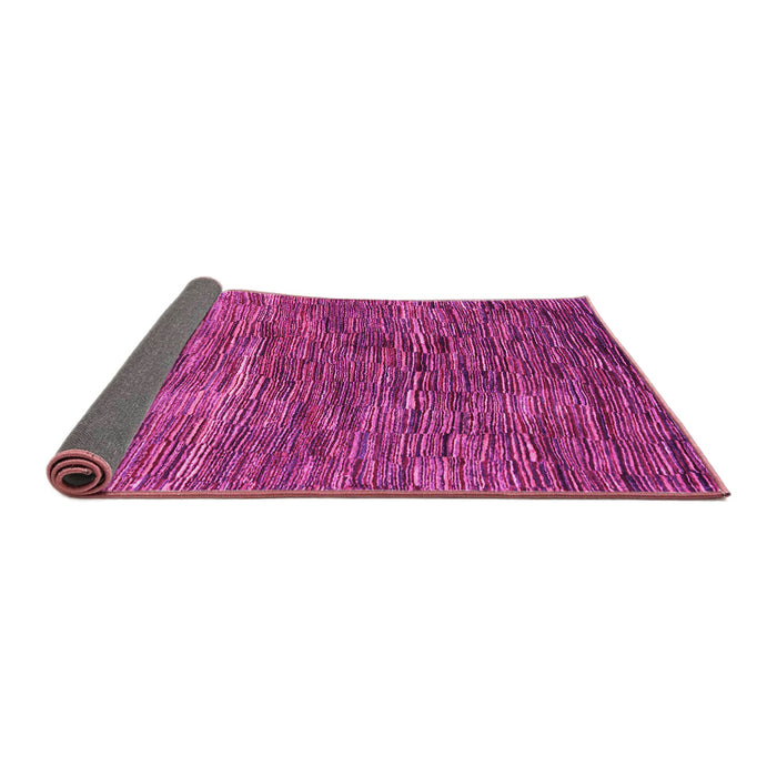 Sideview of Abstract Pink Contemporary Rug, con2845pnk
