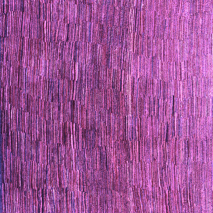 Square Abstract Purple Contemporary Rug, con2845pur