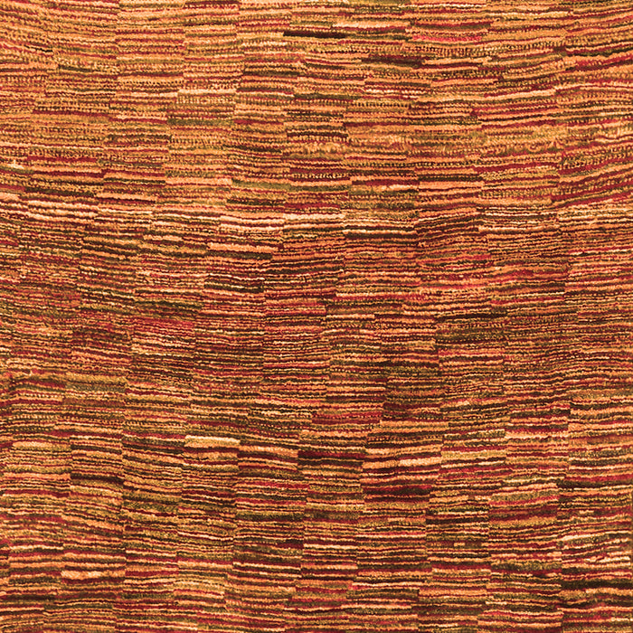 Serging Thickness of Machine Washable Abstract Orange Contemporary Area Rugs, wshcon2845org