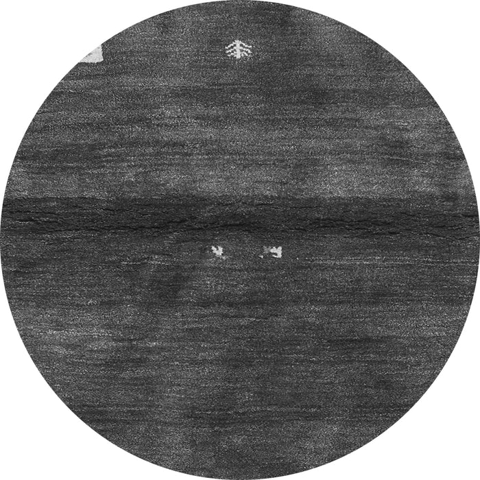 Machine Washable Abstract Gray Contemporary Rug, wshcon2846gry