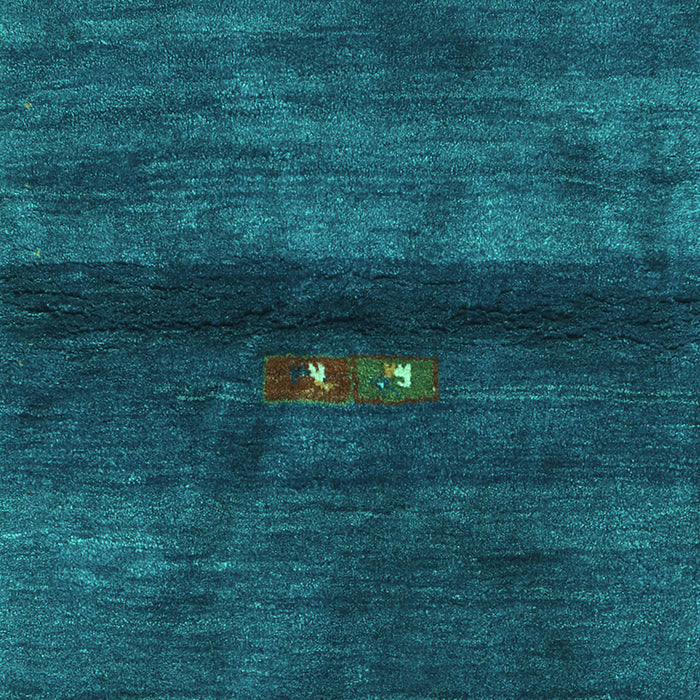 Machine Washable Abstract Turquoise Contemporary Area Rugs, wshcon2846turq