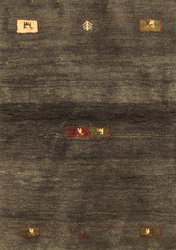 Abstract Brown Contemporary Rug, con2846brn