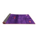 Sideview of Abstract Pink Contemporary Rug, con2846pnk