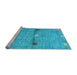 Sideview of Machine Washable Abstract Light Blue Contemporary Rug, wshcon2847lblu