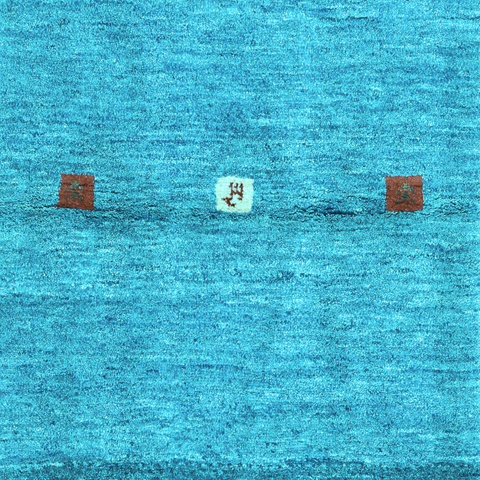 Abstract Light Blue Contemporary Rug, con2847lblu