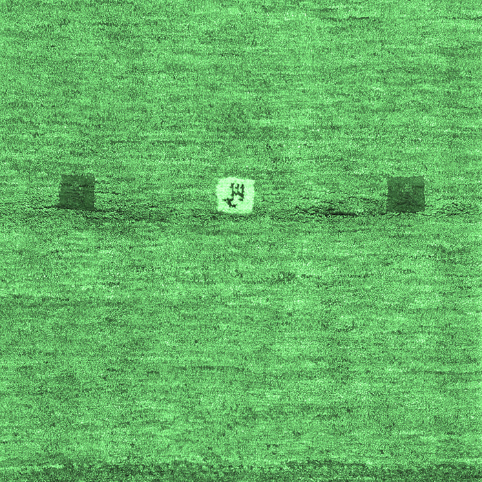 Abstract Emerald Green Contemporary Rug, con2847emgrn