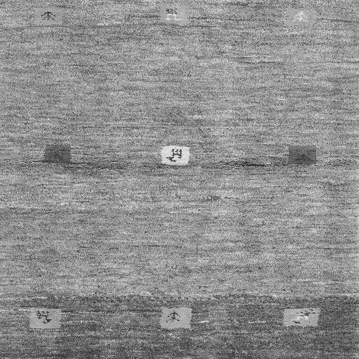 Round Machine Washable Abstract Gray Contemporary Rug, wshcon2847gry