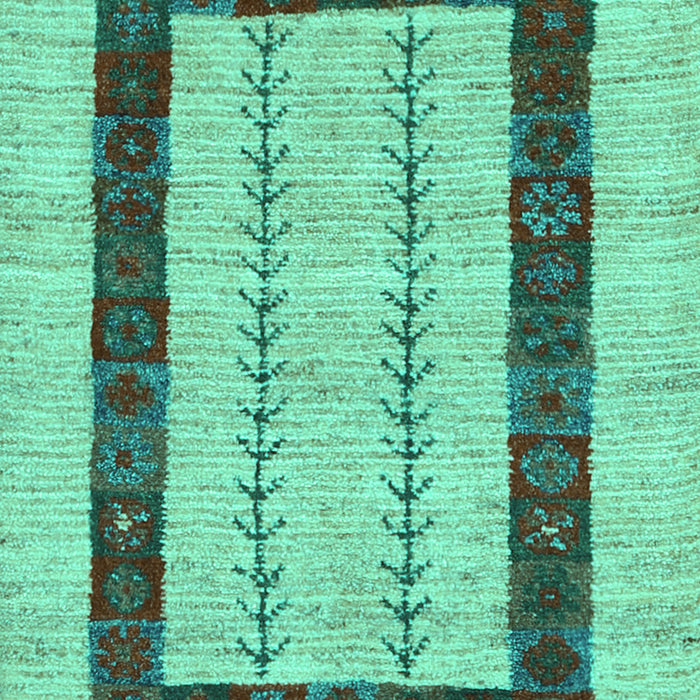Solid Turquoise Modern Rug, con2848turq