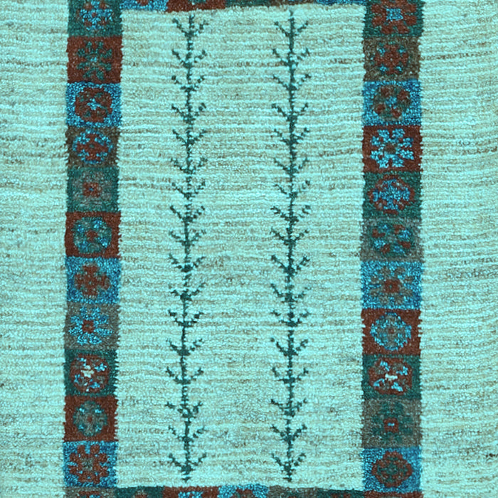 Solid Light Blue Modern Rug, con2848lblu