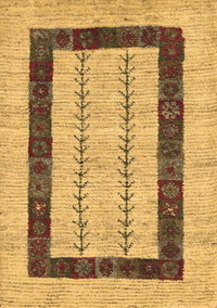 Solid Brown Modern Rug, con2848brn