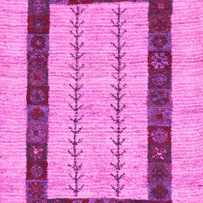 Machine Washable Solid Pink Modern Rug, wshcon2848pnk