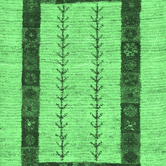 Machine Washable Solid Emerald Green Modern Area Rugs, wshcon2848emgrn