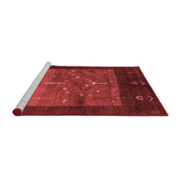 Contemporary Red Washable Rugs