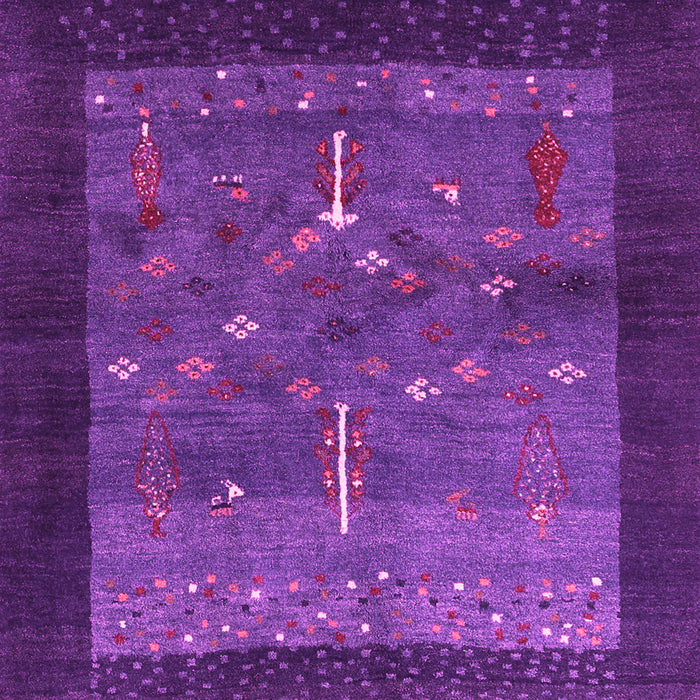 Abstract Pink Contemporary Rug, con2849pnk