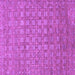 Square Abstract Purple Contemporary Rug, con284pur