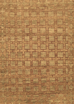 Abstract Brown Contemporary Rug, con284brn